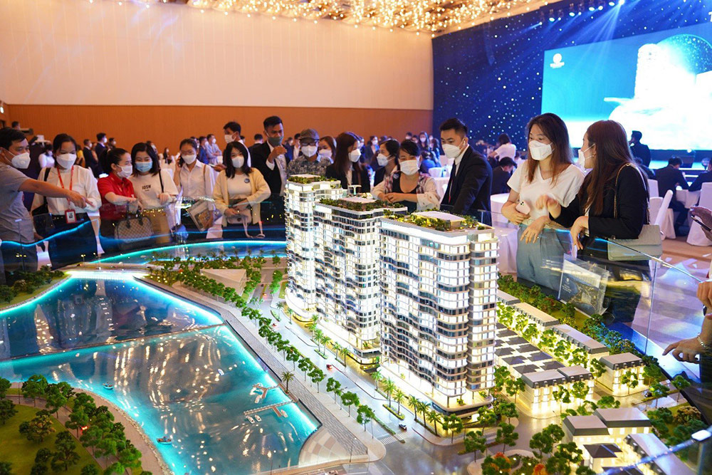 Sự kiện ra mắt block Sol vào tháng 1/2022 thu hút đông đảo khách hàng tham gia